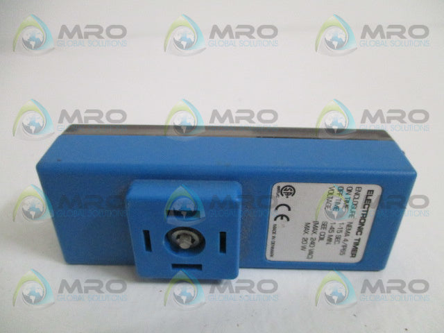 HANKISON NEMA 4/IP65 ELECTRONIC TIMER 1-15 SEC. / 1-45 MIN. *USED*