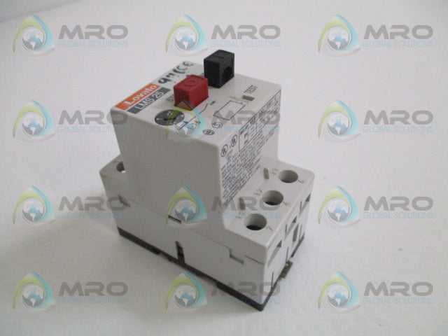 LOVATO LMS25 MANUAL MOTOR PROTECTOR 1-1.6A *USED*