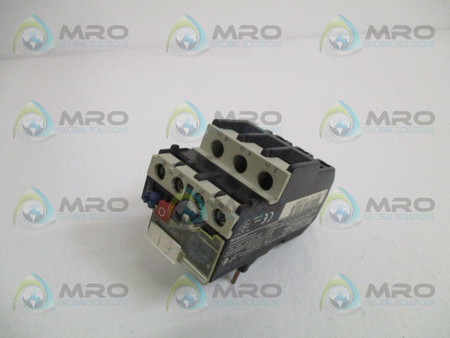 TELEMECANIQUE LR2D1310 THERMAL OVERLOAD RELAY 4-6A *USED*