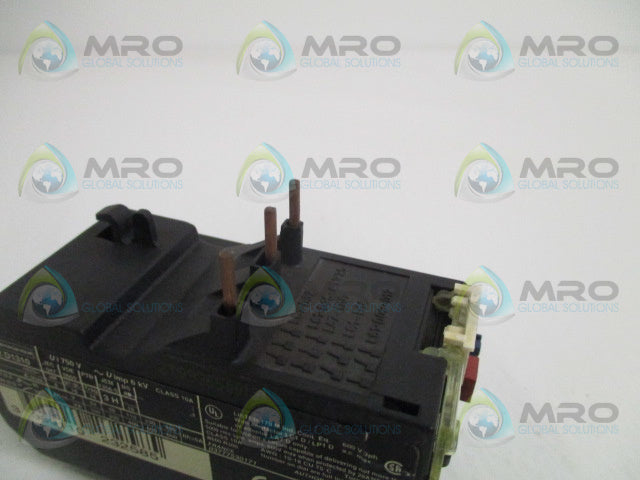 TELEMECANIQUE LR2D1310 THERMAL OVERLOAD RELAY 4-6A *USED*