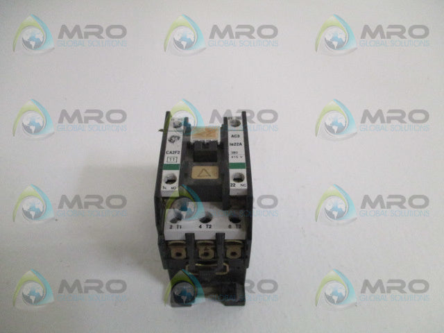 GENERAL ELECTRIC CA2F2AC3 CONTACTOR 380/415V *USED*
