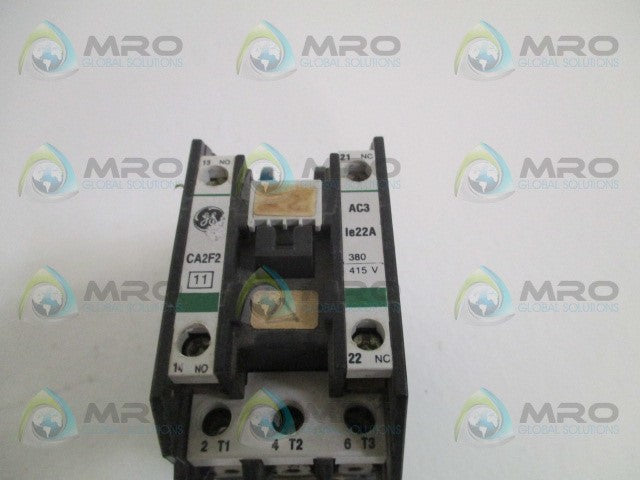 GENERAL ELECTRIC CA2F2AC3 CONTACTOR 380/415V *USED*