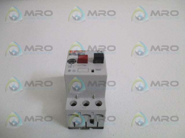 LOVATO LMS25 MANUAL MOTOR PROTECTOR 0.63-1A *USED*