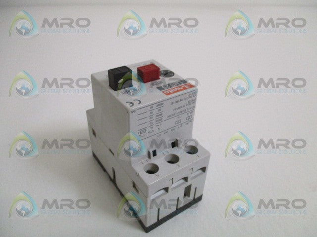 LOVATO LMS25 MANUAL MOTOR PROTECTOR 0.63-1A *USED*