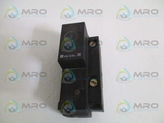 TELEMECANIQUE PS1-E10 PNEUMATIC VALVE MANIFOLD *USED*