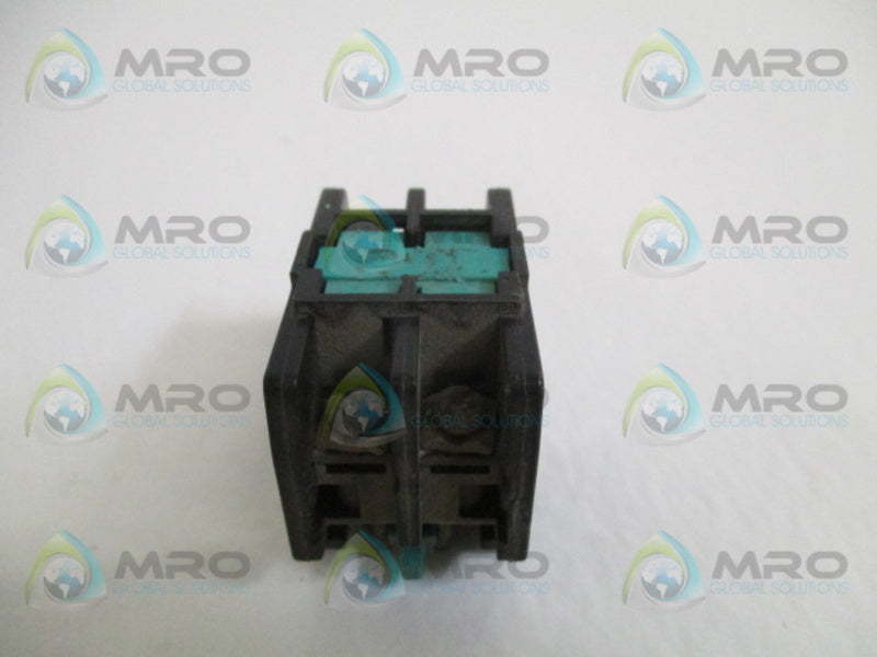 TOGAMI ELECTRIC HAU-2-11 AUXILIARY CONTACT UNIT *USED*