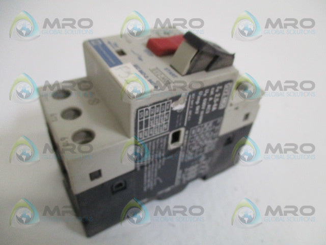 TELEMECANIQUE GV2-M08 MANUAL MOTOR STARTER 2.5-4A*USED*