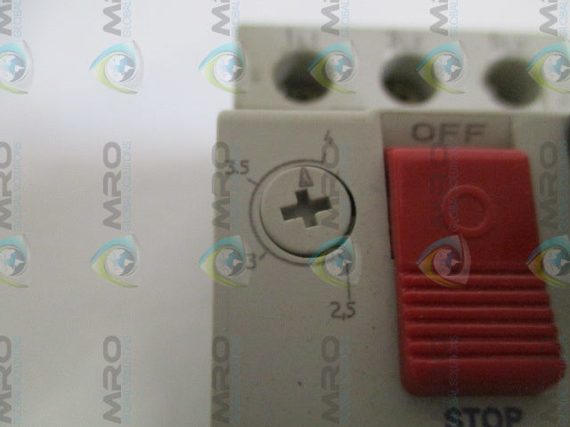 TELEMECANIQUE GV2-M08 MANUAL MOTOR STARTER 2.5-4A*USED*