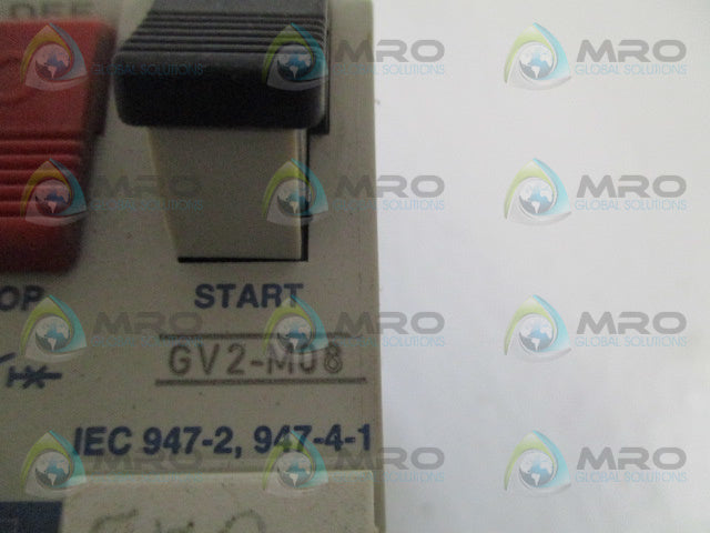 TELEMECANIQUE GV2-M08 MANUAL MOTOR STARTER 2.5-4A*USED*