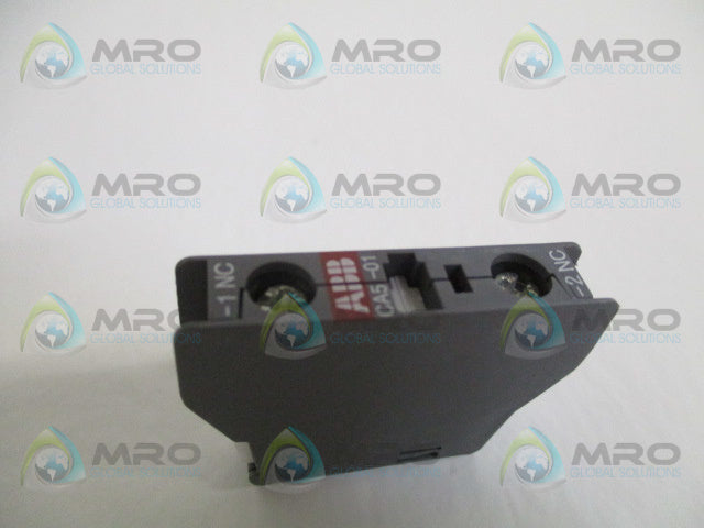 ABB CA5-01 AUXILLARY CONTACT BLOCK *NEW NO BOX*