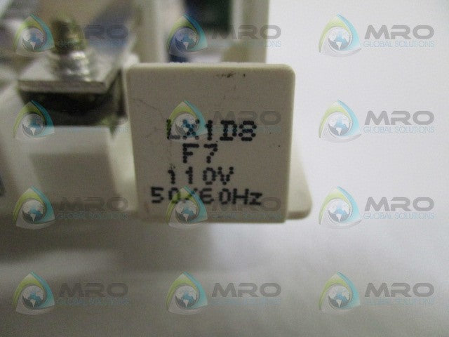 TELEMECANIQUE LX1D8F7 COIL 110V *USED*