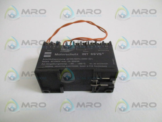 KRIWAN 52A125S21 MOTOR PROTECTOR MODULE *USED*