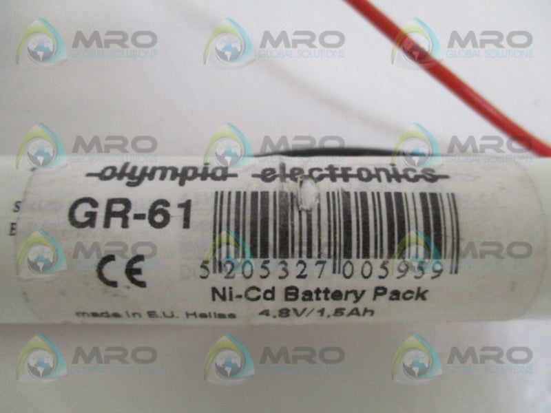 OLYMPIA GR-61 BATTERY PACK 4.8V UNMP