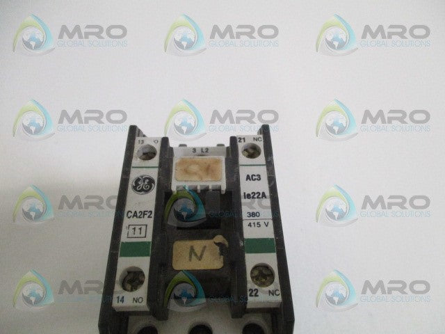 GENERAL ELECTRIC CA2F2 CONTACTOR 220/240V *USED*