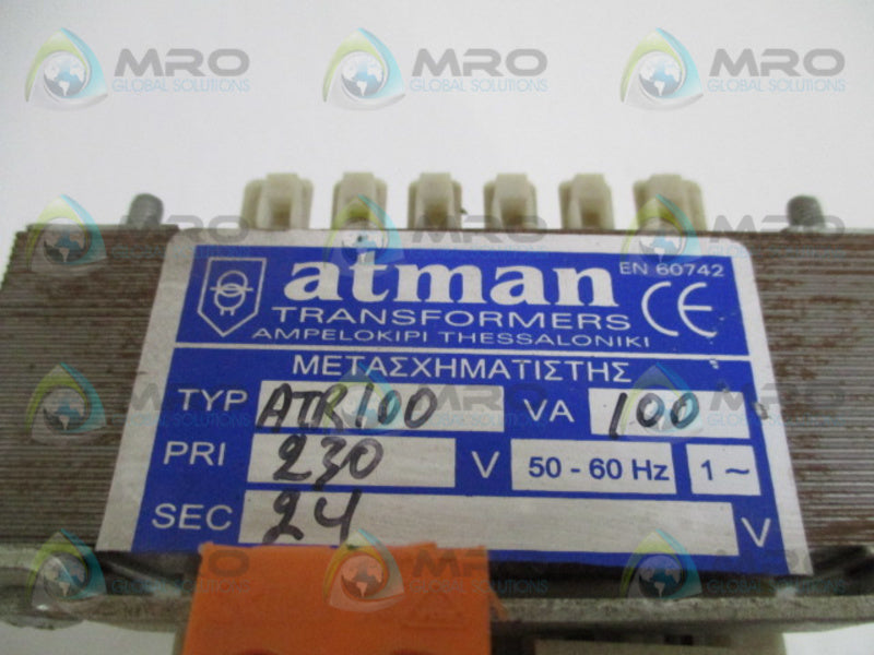 ATMAN ATR100 TRANSFORMER 230V  NSNP