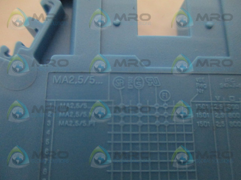 ENTRELEC MA2.5/5 TERMINAL BLOCK  NSNP