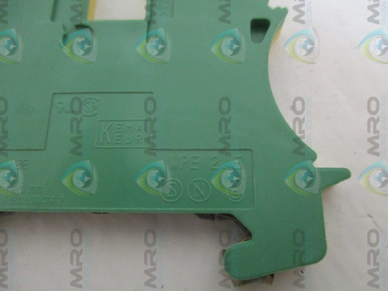 WEIDMULLER WPE2.5 TERMINAL BLOCK *NEW NO BOX*