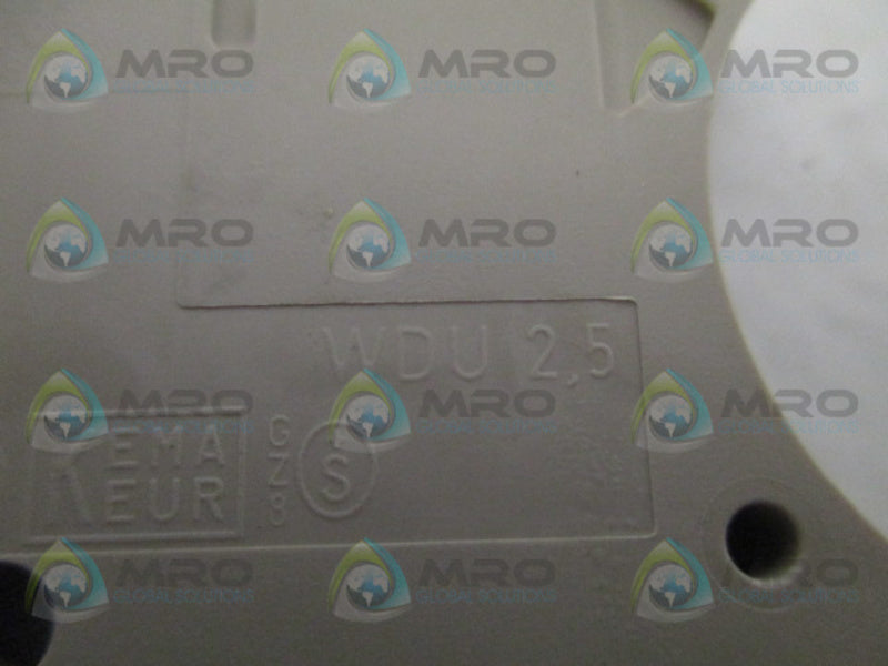 WEIMULLER WDU2,5 TERMINAL BLOCK  NSNP