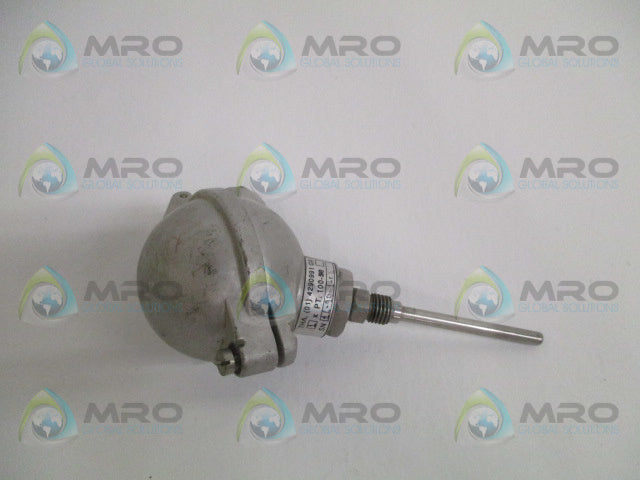 UTECO PT.100 TEMPERATURE SENSOR PROBE *USED*