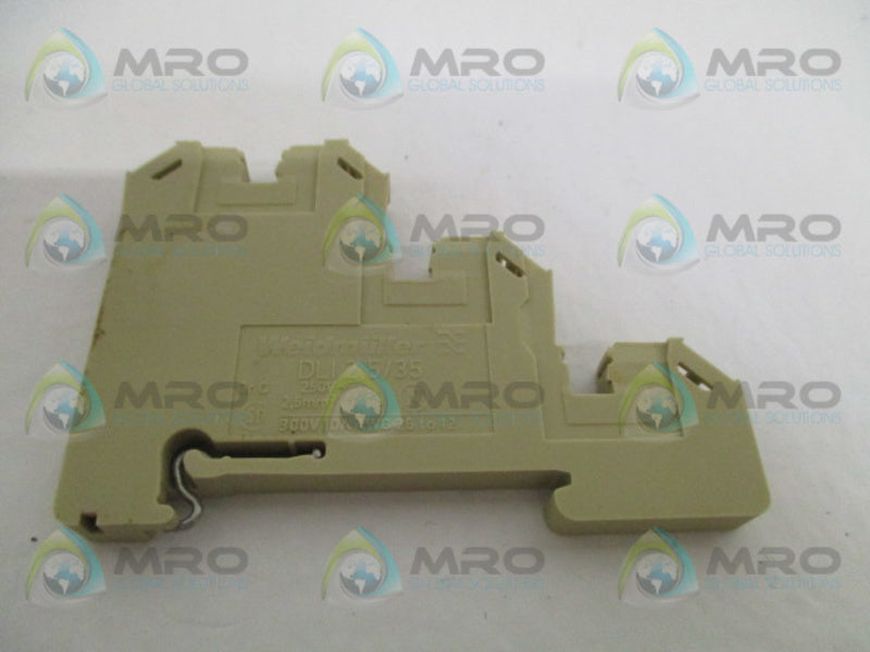 WEIDMULLER DLI2,5/35 TERMINAL BLOCK  UNMP