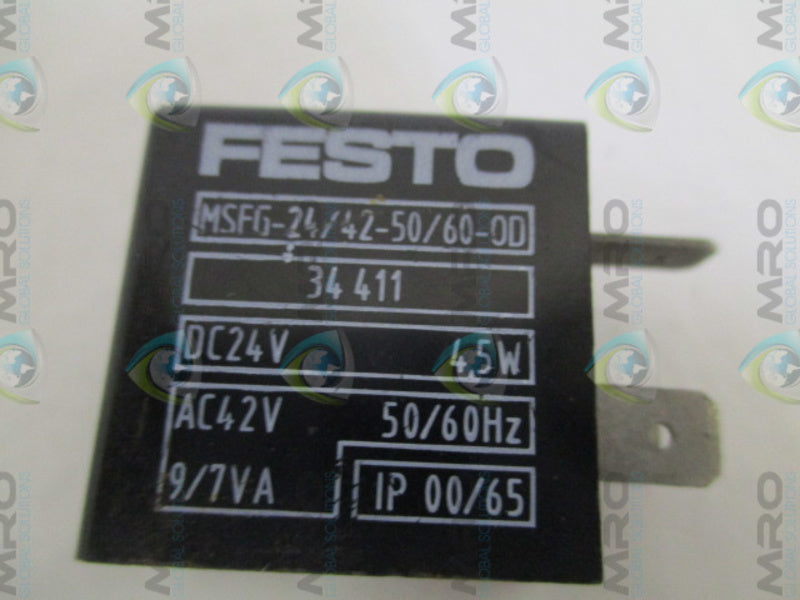 FESTO MSFG-24/42-50/60-OD 24VDC UNMP