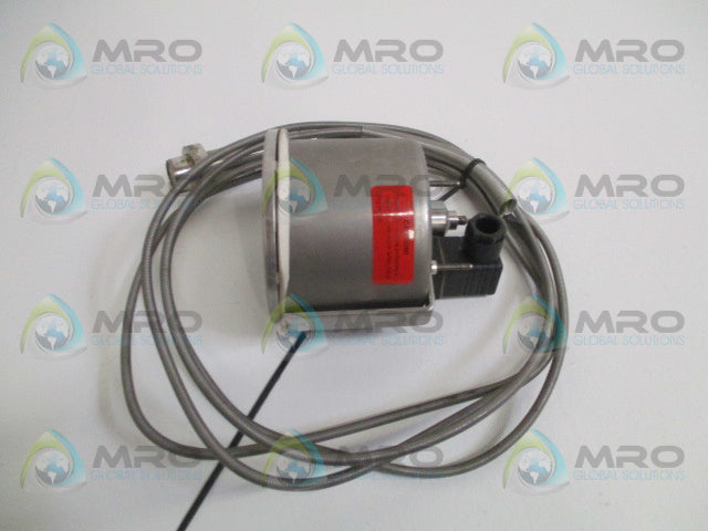 TETRA PAK OPF004-2-P PRESSURE GAUGE 0/600 PSI 0/400 BAR *USED*