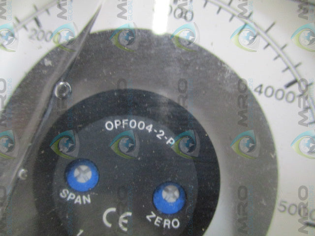 TETRA PAK OPF004-2-P PRESSURE GAUGE 0/600 PSI 0/400 BAR *USED*