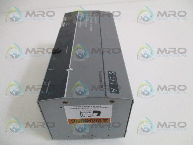 SOLA SDU500-5 POWER SUPPLY *USED*