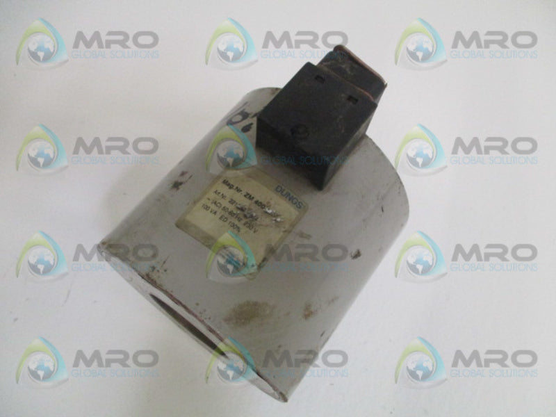 DUNGS ZM400-1 SOLENOID COIL 230V  UNMP