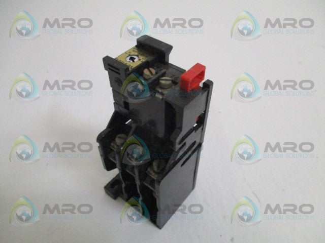 PETERCEM R0S8DM OVERLOAD RELAY 1.6-2.4A *USED*