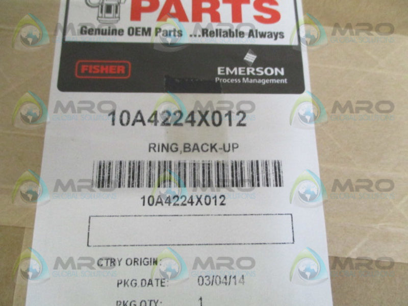 FISHER 10A4224X012 BACK-UP RING * NEW IN ORIGINAL PACKAGE *