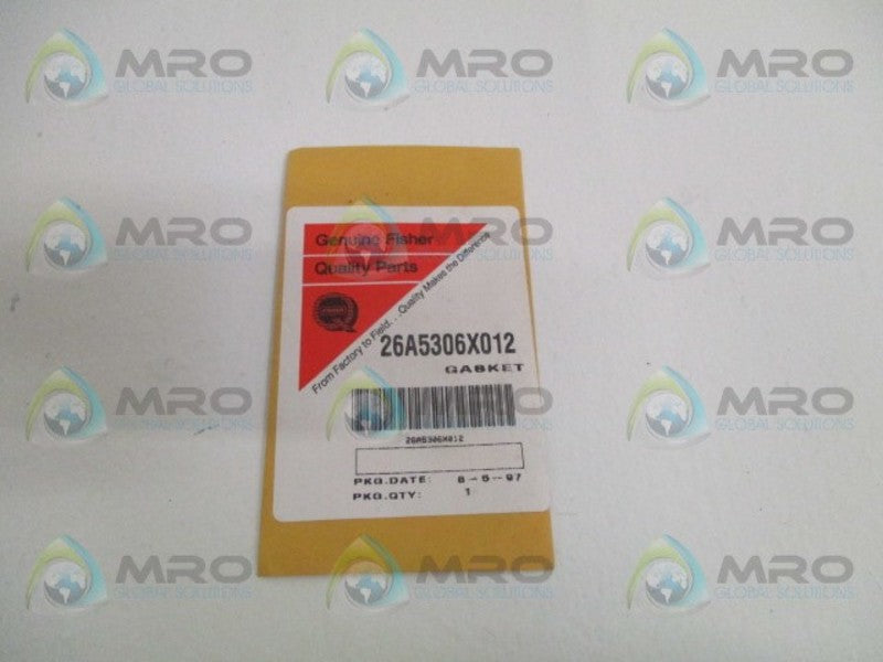 FISHER 26A5306X012 GASKET * NEW IN ORIGINAL PACKAGE *