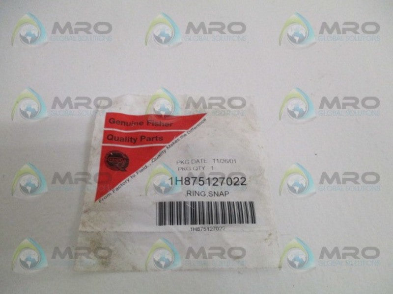 FISHER 1H875127022 SNAP RING  NSMP