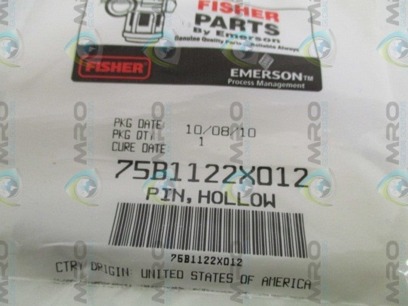 FISHER 75B1122X012 HOLLOW PIN  NSMP
