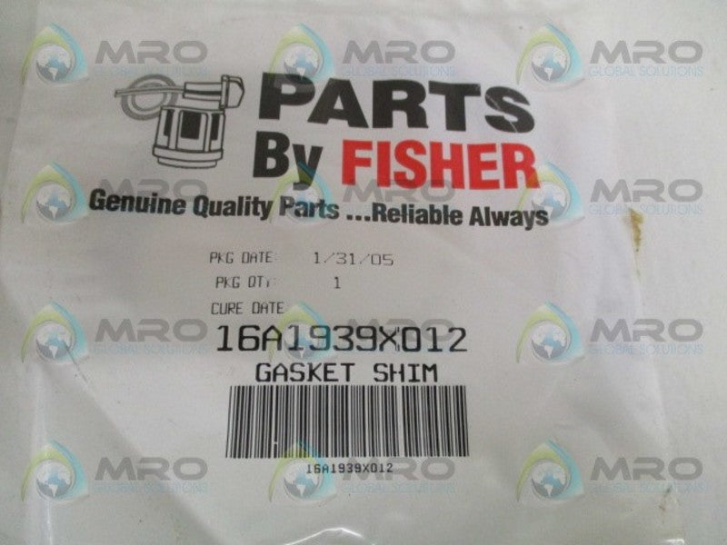 FISHER 16A1939X012 GASKET SHIM  NSMP