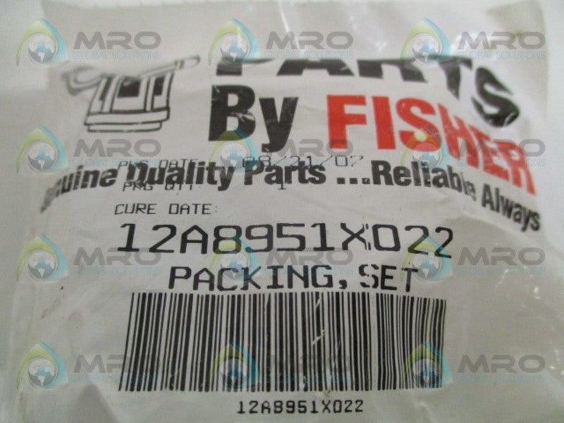 FISHER 12A8951X022 PACKING SET * NEW IN FACTORY BAG *