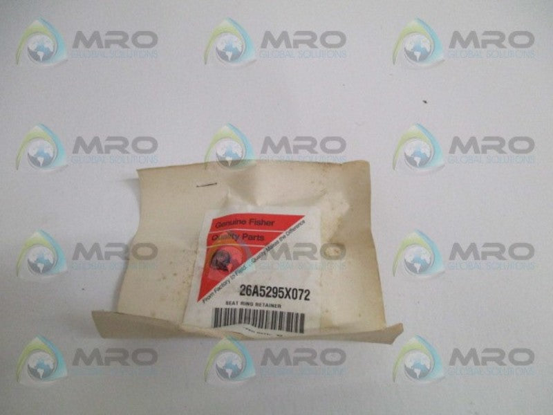 FISHER 26A5295X072 SEAT RING RETAINER * NEW IN ORIGINAL PACKAGE *