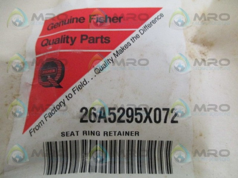 FISHER 26A5295X072 SEAT RING RETAINER * NEW IN ORIGINAL PACKAGE *