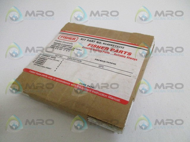 FISHER RGASKETX252 GASKET KIT *NEW IN ORIGINAL PACKAGE*