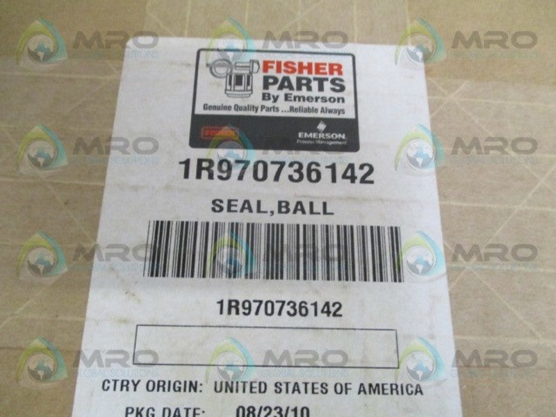 FISHER 1R970736142 BALL SEAL * NEW IN ORIGINAL PACKAGE *