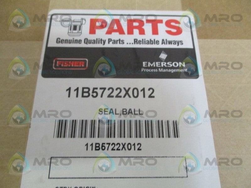 FISHER 11B5722X012 BALL SEAL * NEW IN ORIGINAL PACKAGE *