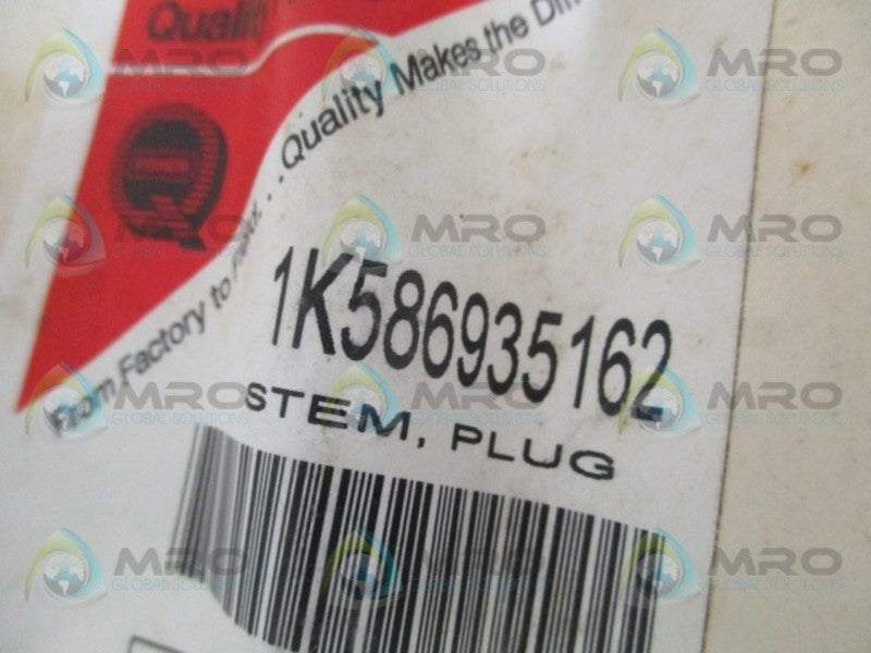 FISHER 1K586935162 PLUG STEM * NEW IN ORIGINAL PACKAGE *