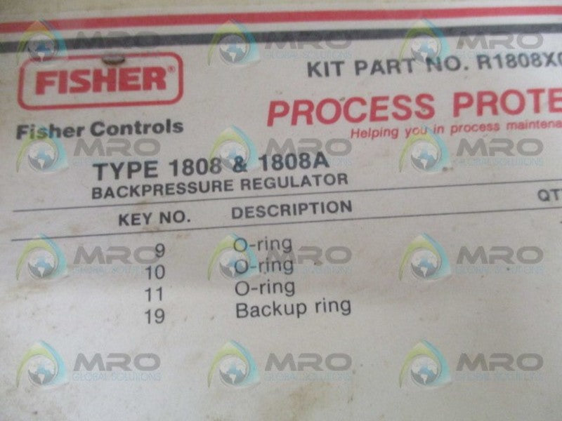 FISHER R1808X00012 REPAIR KIT * NEW IN ORIGINAL PACKAGE *