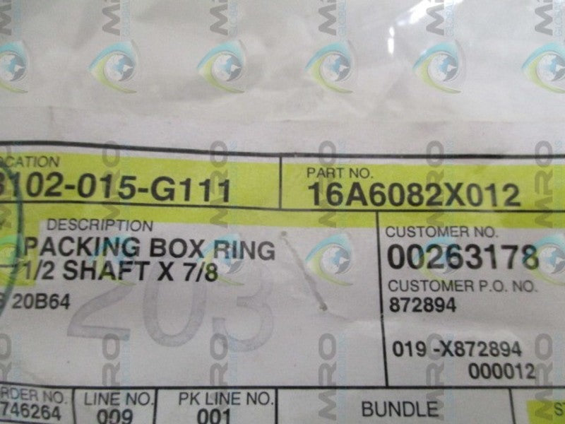 FISHER 16A6082X012 PACKING BOX RING  NSNP