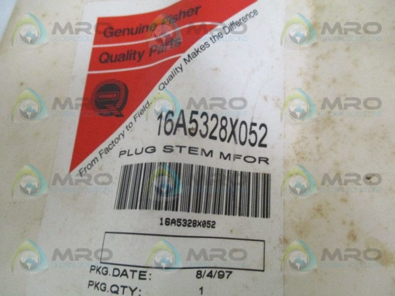 FISHER 16A5328X052 PLUG STEM  NSMP