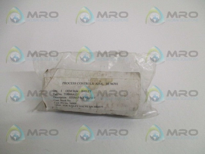 BAILEY 719000A12 STEM PACKING SET  NSMP