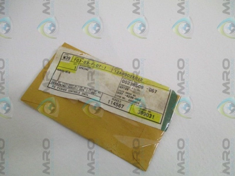 FISHER 12A8902X012 SPRING  NSMP