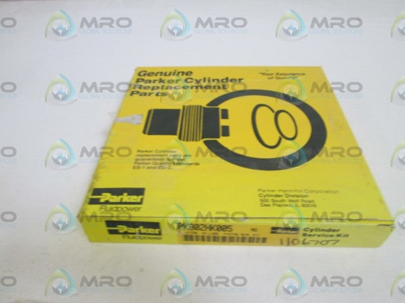 PARKER 8" HI-LOAD PISTON SEAL KIT PK802HK005 *NEW IN BOX*