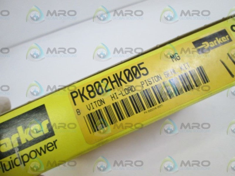 PARKER 8" HI-LOAD PISTON SEAL KIT PK802HK005 *NEW IN BOX*