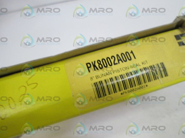 PARKER PK8002A001 8" PISTON SEAL KIT *NEW IN BOX*